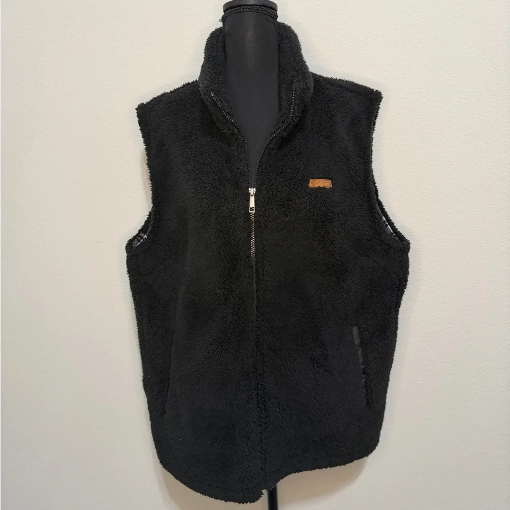Black Teddy Vest - W1